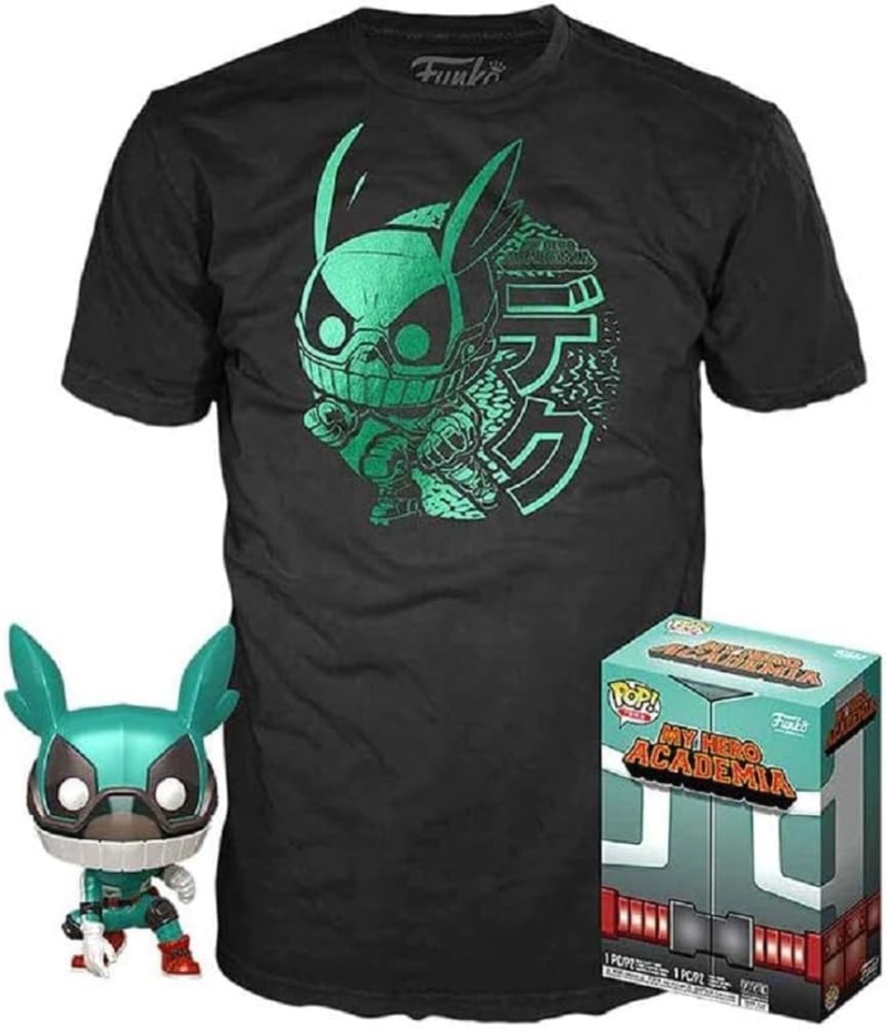 FUNKO ACTION FIGURES FUNKO POP & TEE MY HERO ACCADEMIA DEKU S FUNKO ACTION FIGURES FUNKO POP & TEE MY HERO ACCADEMIA DEKU S